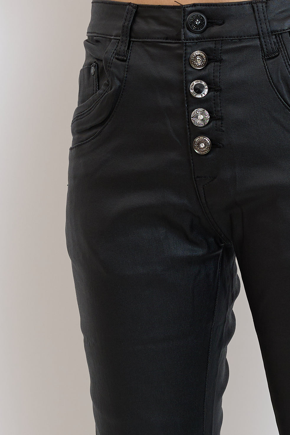 Jean 'Simili Cuir' Place du Jour