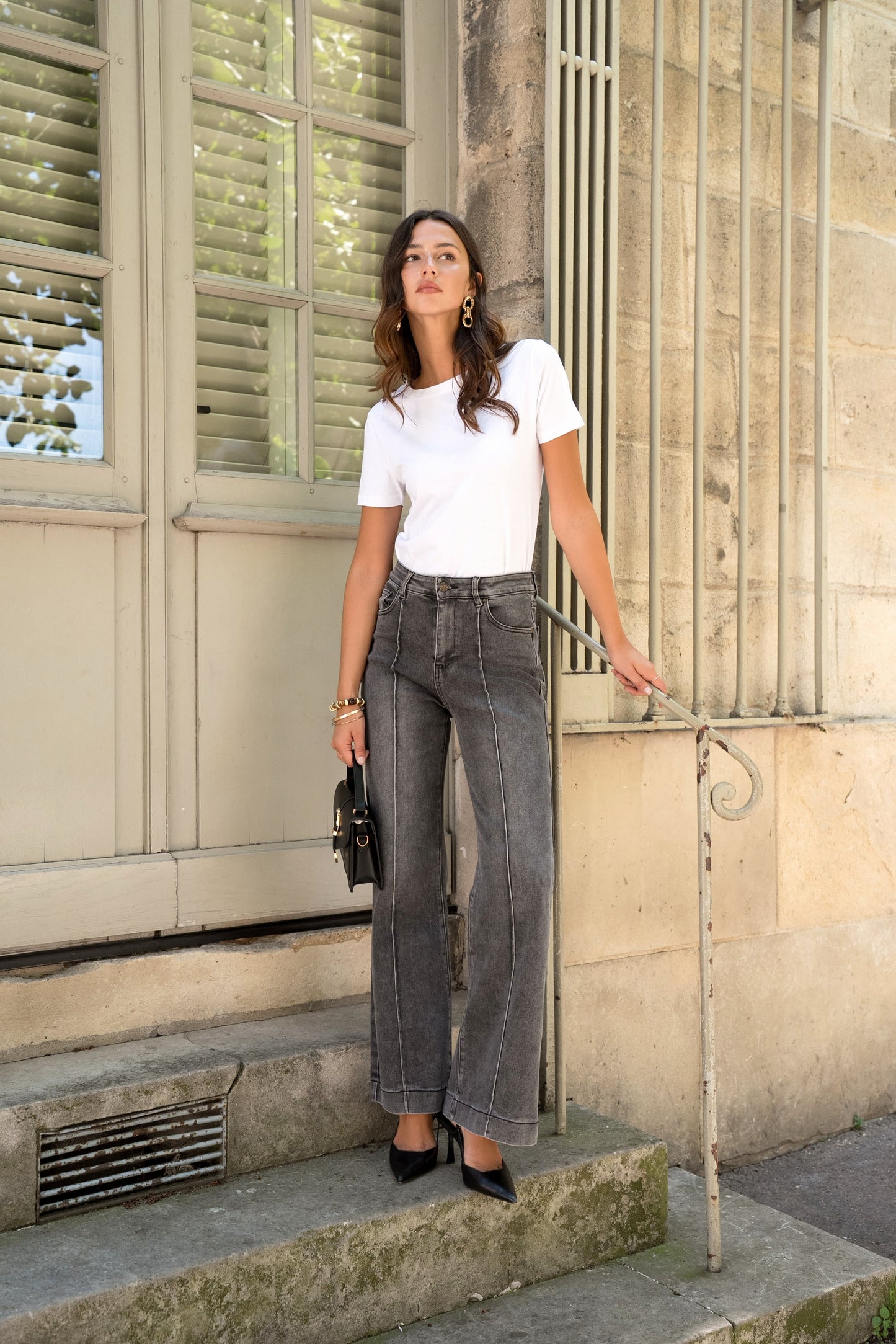 Pantalon Wide Leg et Large
