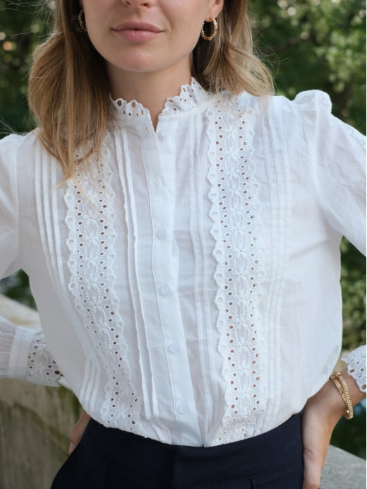 Chemisier Coton " Volanté "