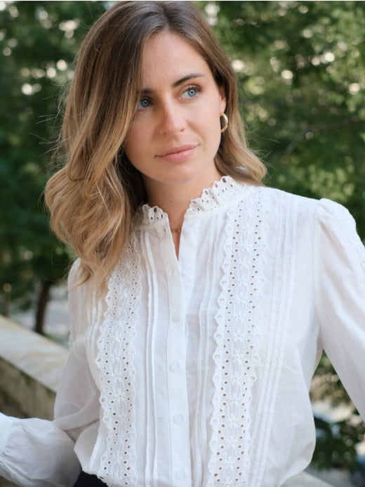 Chemisier Coton " Volanté "