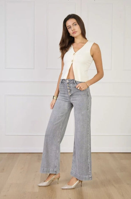 7/8th pants SARAH JOHN "UNI RED