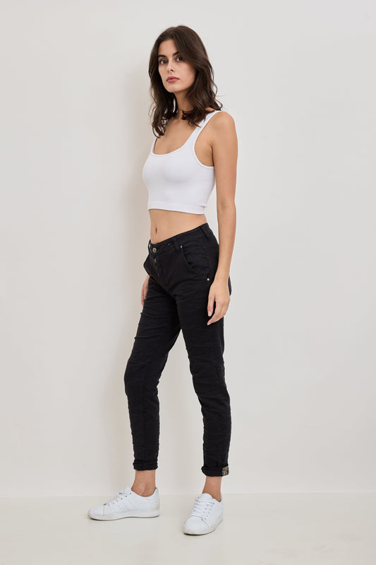 Jean Place du Jour REVERSO ORO NEGRO