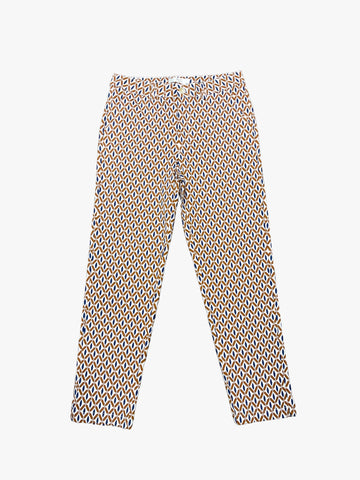 Pantalon 7/8ème SARAH JOHN " Losange Bleu "