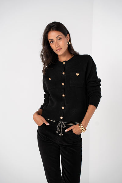 CARDIGAN DOUX Chiné