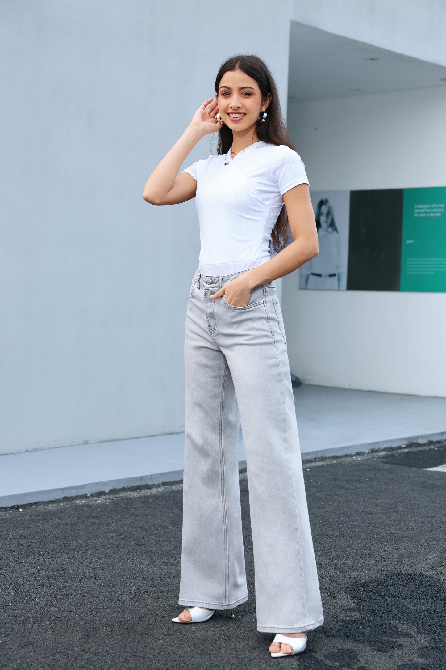 Jean Jewelly Grey