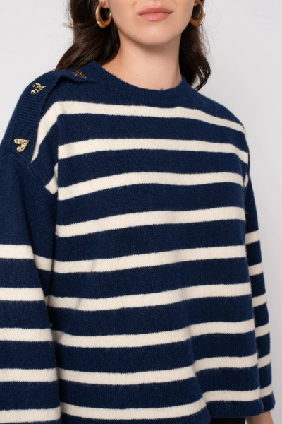 PULL MARINIERE BOUTONS