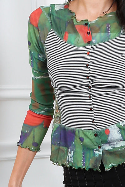 TOP LULUH BOTTLE GREEN