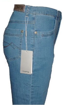 JEAN I. QUING "BLEU CLAIR" Taille Haute