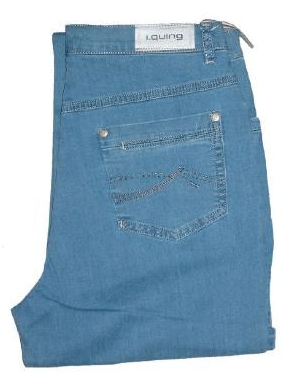 JEAN I. QUING "BLEU CLAIR" Taille Haute