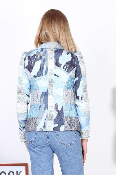 Veste LULU H PARIS  Bleu Ciel